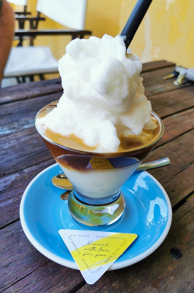 Coconut coffee